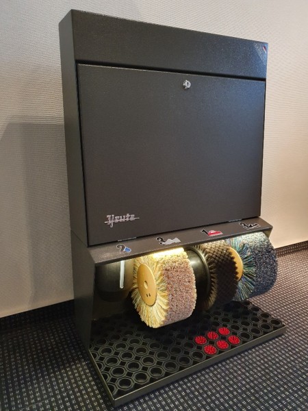 Heute Schuhputzmaschine Polifix 3